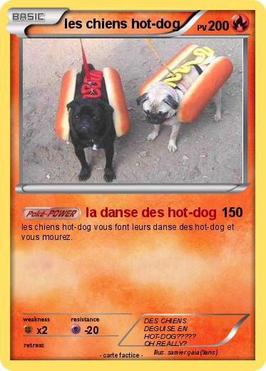 Pokemon les chiens hot-dog
