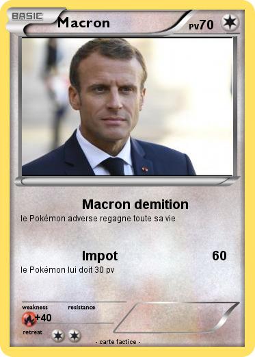 Pokemon Macron