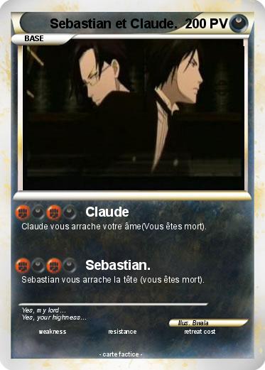 Pokemon Sebastian et Claude.