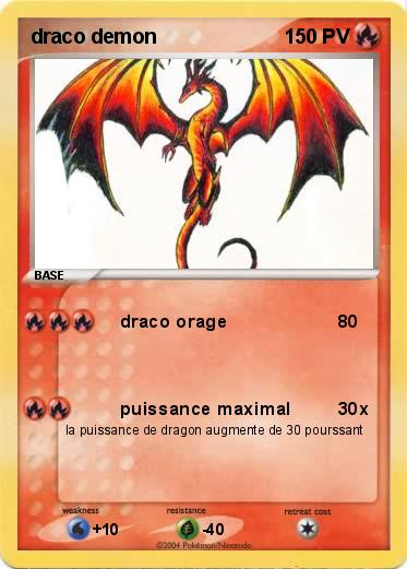Pokemon draco demon