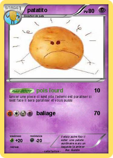 Pokemon patatito