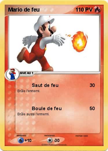 Pokemon Mario de feu
