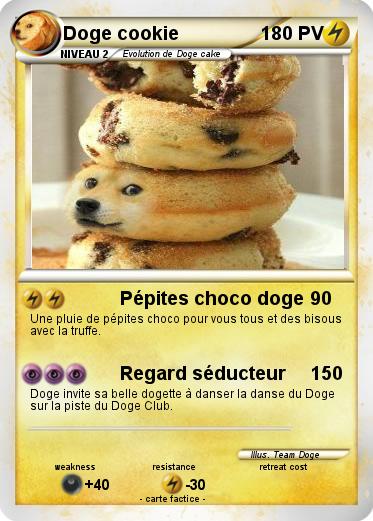 Pokemon Doge cookie
