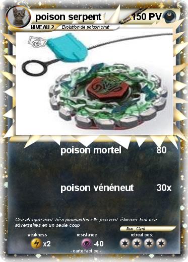 Pokemon poison serpent