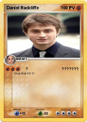 Pokemon Daniel Radcliffe