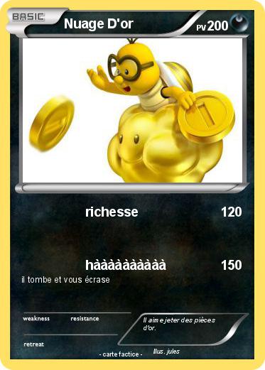 Pokemon Nuage D'or