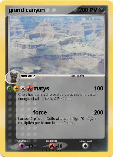 Pokemon grand canyon