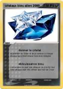 cristaux bleu