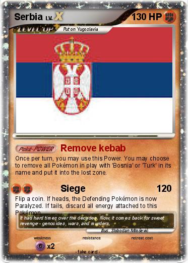 Pokémon Serbia 2 2 - Remove kebab - My Pokemon Card