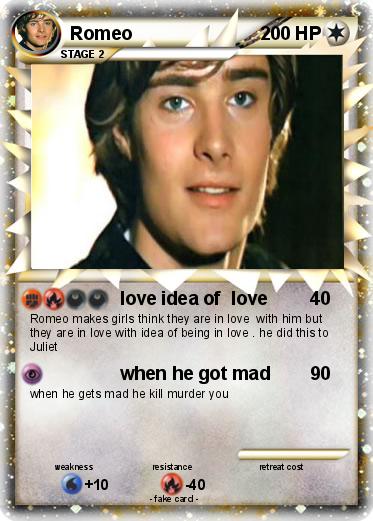 Pok 233 Mon Romeo 122 122 Love Idea Of Love My Pokemon Card
