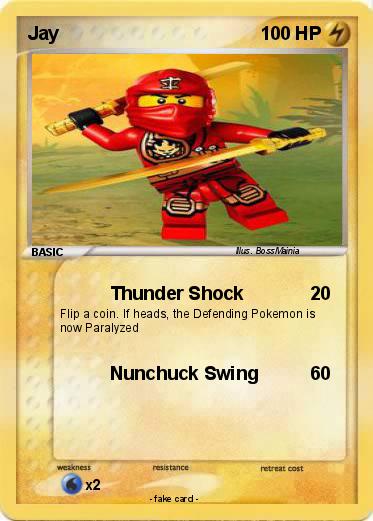 Pokémon Jay 1023 1023 - Thunder Shock - My Pokemon Card