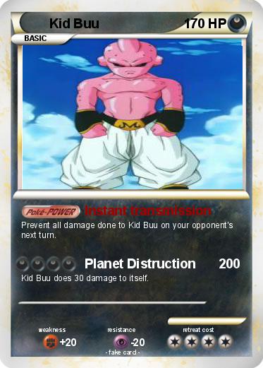 Pokémon Kid Buu 96 96 - Instant transmission - My Pokemon Card