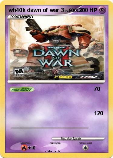Pokemon wh40k dawn of war 3