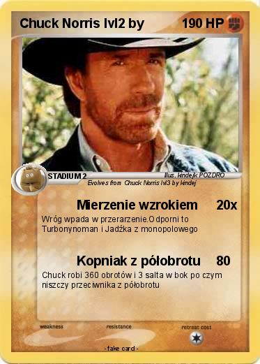 Pokemon Chuck Norris lvl2 by