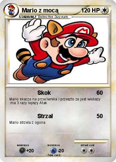 Pokemon Mario z mocą