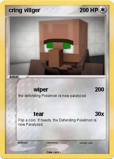 Pokemon cring villger