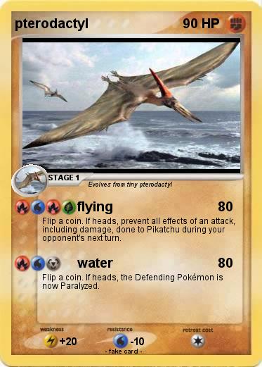 Pokemon pterodactyl
