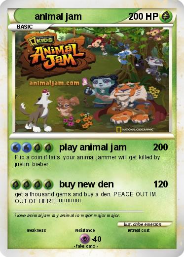Pokemon animal jam