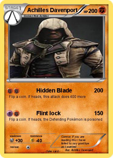 Pokemon Achilles Davenport