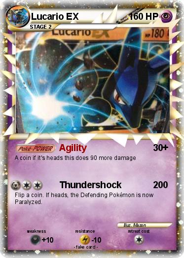 Pokemon Lucario EX