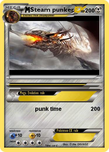 Pokemon Steam punker