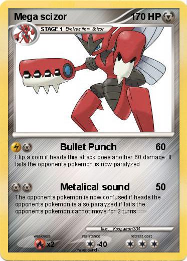 Pokemon Mega scizor