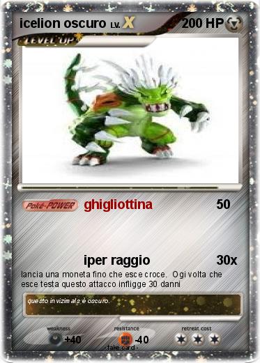 Pokemon icelion oscuro