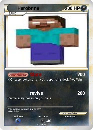 Pokemon Herobrine