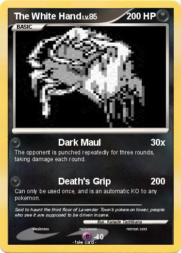 Pokemon The White Hand