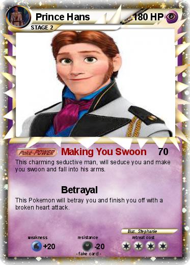 Pokemon Prince Hans