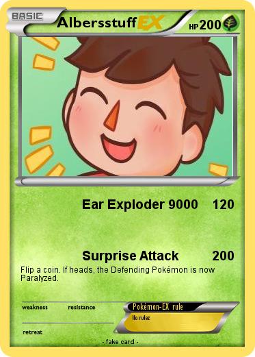 Pokemon Albersstuff
