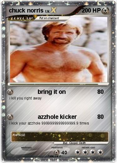 Pokemon chuck norris
