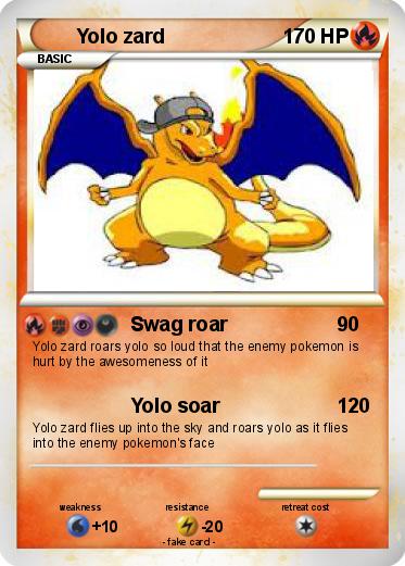 Pokemon Yolo zard