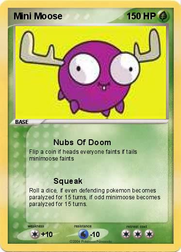 Pokemon Mini Moose