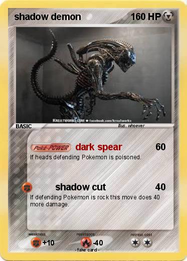Pokemon shadow demon
