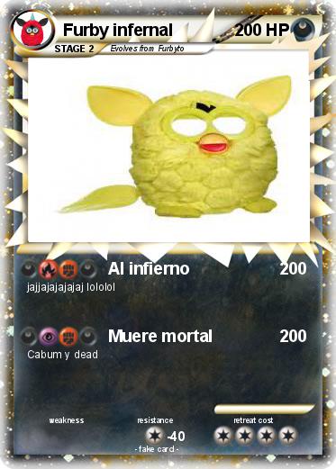 Pokemon Furby infernal