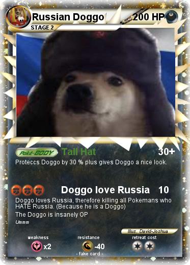 Pokemon Russian Doggo