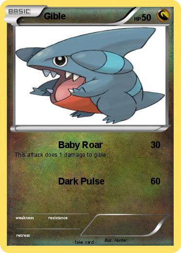 Pokemon Gible