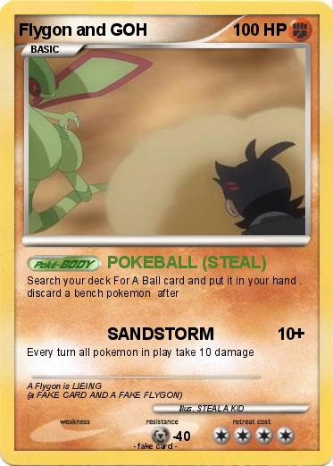 Pokemon Flygon and GOH
