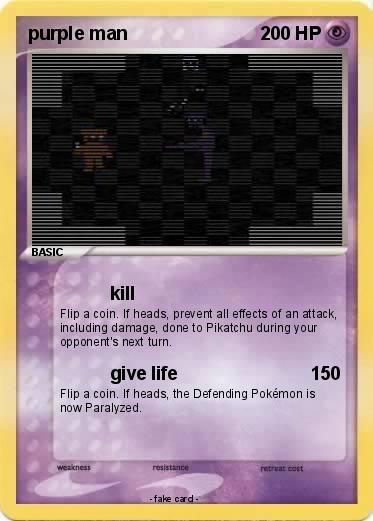 Pokemon purple man