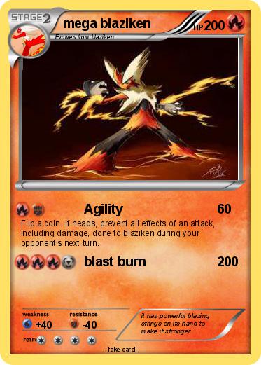 Pokemon mega blaziken