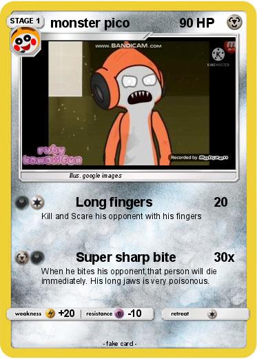 Pokemon monster pico