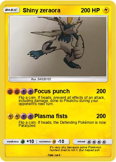 Pokemon Shiny zeraora