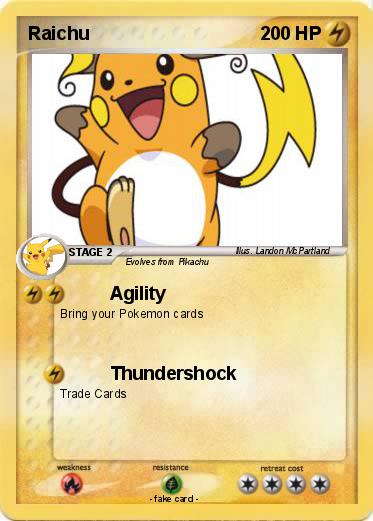 Pokemon Raichu