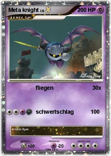 Pokemon Meta knight