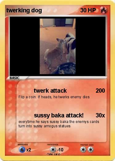 Pokemon twerking dog