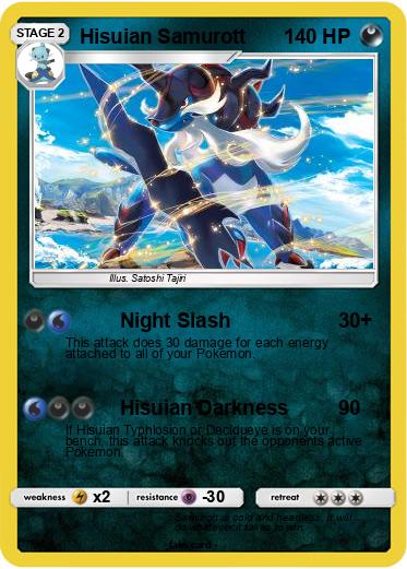 Pokemon Hisuian Samurott