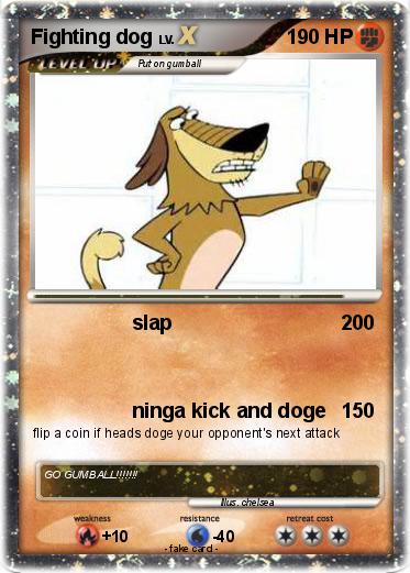 Pokemon Fighting dog