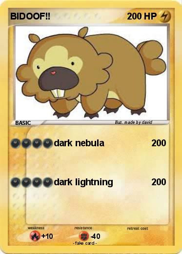 Pokemon BIDOOF!!