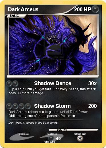Pokemon Dark Arceus